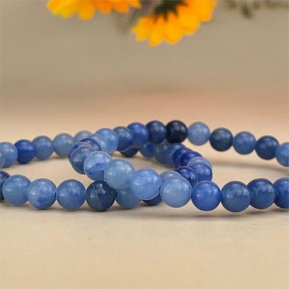 Blue Aventurine Crystal Bracelets Handmade Healing Crystal Crafts Gemstone Bracelet