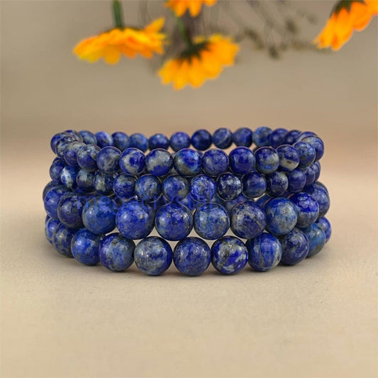 Lapis Lazuli Crystal Bracelets Handmade Healing Crystal Crafts