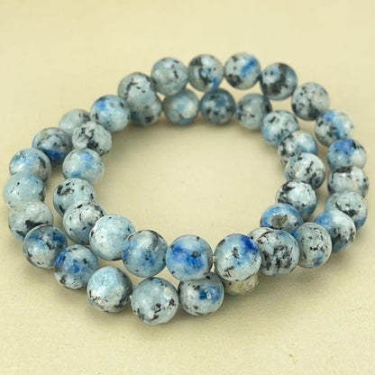 6/8/10mm K2 Crystal Stretch Bracelets Healing Crystal Crafts