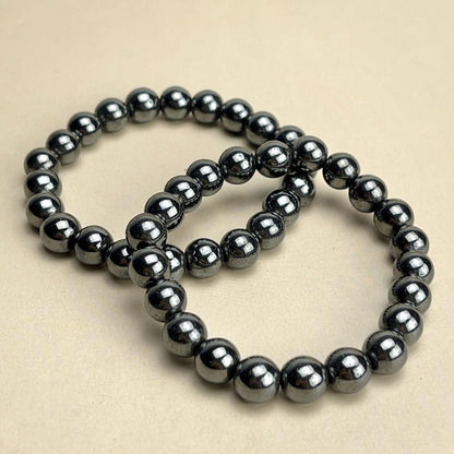 Natural Hematite Crystal Bracelets Healing Crystal Crafts Gemstone Bracelet