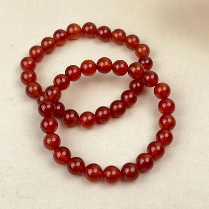 Natural Carnelian Crystal Bracelets Handmade Healing Crystal Crafts