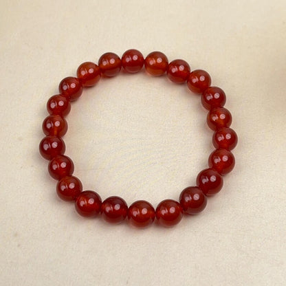 Natural Carnelian Crystal Bracelets Handmade Healing Crystal Crafts