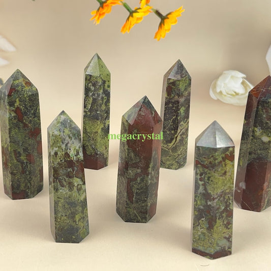 Natural Dragon Blood Towers Healing Crystal Crafts Crystal Points